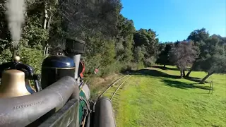 Roaring Camp Railroad (#1 Shay) POV Cab Ride (Part 1 Going to Bear Mountain)