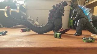 Godzilla: The King Returns (a stop motion video)