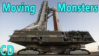 How Do You Move a Skyscraper Sized Rocket?