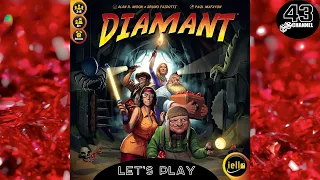 Настольная игра  Diamant. Играем в 5ом.