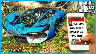 I FOUND THIS LAMBO WRECK IN THE FOREST OF GTA 5! (GTA 5 Mods)