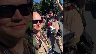 Atlanta Ghostbusters in the Dragon Con Parade