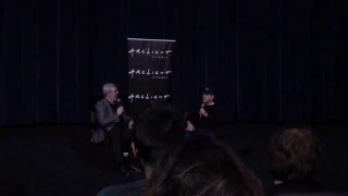 Matt Damon discussing Manchester By the Sea at the Arclight with Leonard Maltin