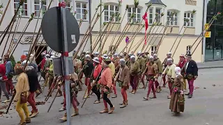 Landshuter Hochzeit 2023 Reisigen "Ouzooo" (wenn man schon beim Griechen vorbei kommt😂👍).