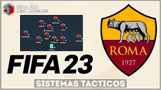 FIFA 23: O Sistema táctico da Roma de José Mourinho