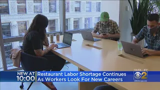 Restaurant Labor Shortage Continues As Workers Look For New Careers