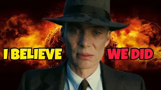 I Believe We Did || Oppenheimer Ending Scene || Movie 2023