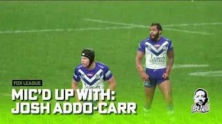 'Must respond!': Josh Addo-Carr wears a microphone against the Cronulla Sharks | Benji | FOX League