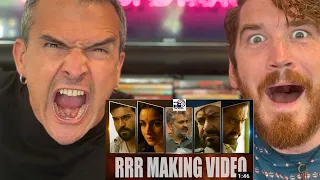 Roar Of RRR REACTION!! | RRR Making | Jr NTR, Ram Charan, Ajay Devgn, Alia Bhatt