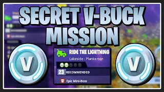How to Unlock the SECRET V-BUCK MISSION! PL 23 Plankerton in Fortnite Save the World