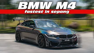 BMW M4 Modified Fastest in Sepang by LIYANA AUTO