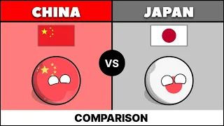 China VS Japan country comparison 2024