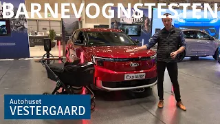 Ford Explorer - Den nye elektriske SUV fra Ford | Barnevognstest