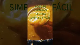 🛑 BOBÓ DE CAMARÃO RECEITA SIMPLES