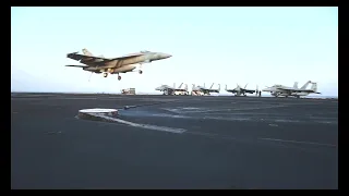 B-Roll package of  USS Dwight D. Eisenhower (CVN 69) flight operations