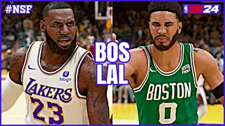 LAKERS vs CELTICS (PS5) - NBA 2K24 [4K UHD]