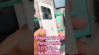 *Oneplus 10 Pro*Extreme Edition Panda white12/512gb.  DUAL SIM From*AA Mobiles*03496267054