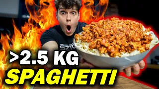 Największy MAKARON SPAGHETTI na czas! Dajesz mi szansę?🤔