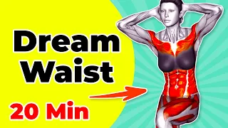 20-MIN. Achieve Your Dream Waist: The Best Slim Waist Workout!