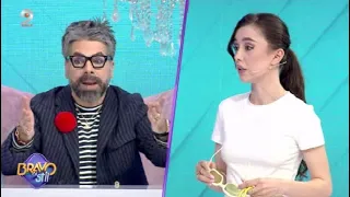 Bravo, ai stil! - Greu de convins! Andreea, articulata de Maurice: "Cineva te consiliaza!"