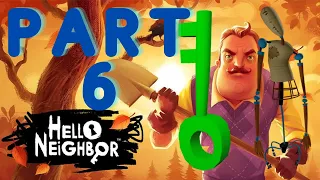 Hello neighbor ACT 3 PART 6 How to Unlock PUSH ABILITY How to FIND the GREEN KEY