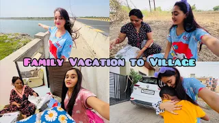 🥰Finally Gaon ke liye nikal gaye 🥹 Here I got my 1st  Periods 😇 Family Vacation to Village