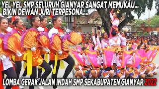 LOMBA GERAK JALAN INDAH SMP SEKABUPATEN GIANYAR 2022