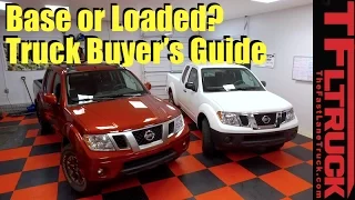 2017 Nissan Frontier Least vs Most Expensive Side by Side Buyer's Guide