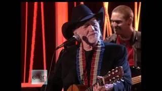 Willie Nelson "On The Road Again" Ellen Show
