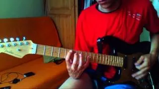 Iron Maiden - The Mercenary guitar cover (Rock in Rio version)