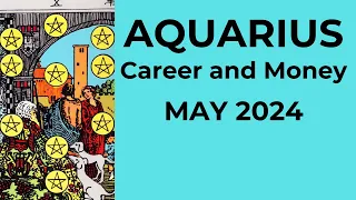 Aquarius: Waking Up To A New Blessed and Abundant Reality! 💰 May 2024 CAREER AND MONEY Tarot Reading