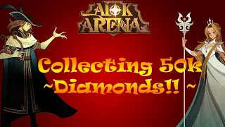 AFK Arena | Collecting 50k Diamonds!! ~ Preparation before mass summoning!