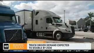 The demand for truck drivers in Texas is skyrocketing