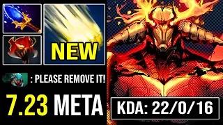 SUPERMAN PUNCH 7.23 Crazy Meta Sven Flying Toward Enemy 2 Hits Deleted ALL 100% IMBA DotA 2