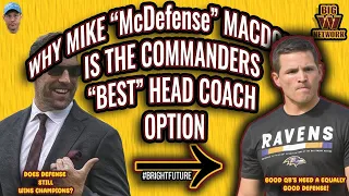 MIKE McDEFENSE IS THE BEST OPTION FOR THE WASHINGTON COMMANDERS | #BRIGHTFUTURE