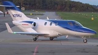 [FullHD] Private Honda HA-420 HondaJet takeoff at Geneva/GVA/LSGG