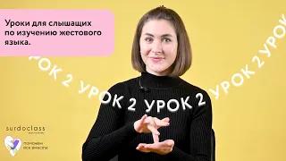 Урок 2 | Жесты приветствия