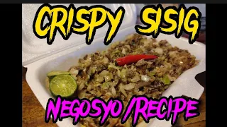 Crispy Sisig, Pang Negosyo Style. Online Business!