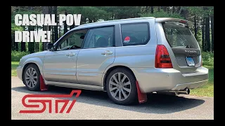 POV DRIVE OF MY 2005 Subaru Forester XT!