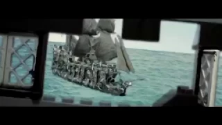 PIRATES OF THE CARIBBEAN 2 THE JAR OF DIRT SCENE LEGO VERSION