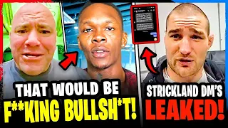 MMA Community GOES OFF on Dana White, Sean Strickland LEAKED DMs, Conor McGregor vs Justin Gaethje