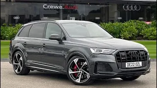 Approved Used - Audi SQ7 Black Edition TFSI 507 PS tiptronic - Crewe Audi