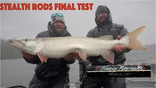 Late Fall Muskies on Lake Vermilion w/ Luke Ronnestrand! (NEW STEALTH RODS COMING SOON)