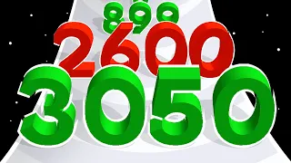 NUMBER STACK 3D: Level Up Number, Math Games (Hard Levels)