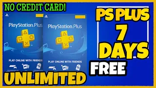 PS Plus Free Trial On PS4/PS5 Brand New Method! No Credit Card PlayStation Plus