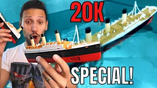 RARE Titanic Submersible Model SINKS! (AND BREAKS IN HALF!)