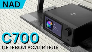 Сетевой усилитель NAD C700 — более доступная версия знаменитого NAD M10