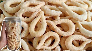 PENAMBAHAN 1 BAHAN INI BENAR BENAR BIKIN KUENYA RENYAH TAHAN LAMA⁉️ KUE KERING FAVORIT LEBARAN