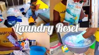 Weekly Hand Wash Laundry Motivation//Laundry Reset//Laundry Routine