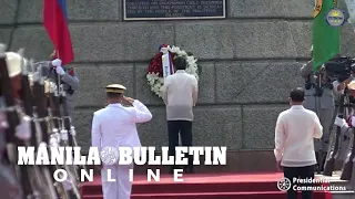 President Duterte leads flag-raising in Luneta Park for the 124th PH Independence Day commemoration